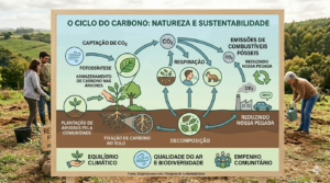 Como as árvores sequestram carbono e ajudam no aquecimento global - importância de plantar árvores